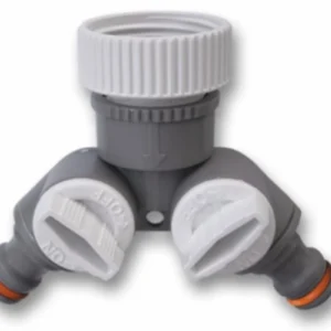 WHITE LINE Y elágazó, elzárható 1″-3/4″