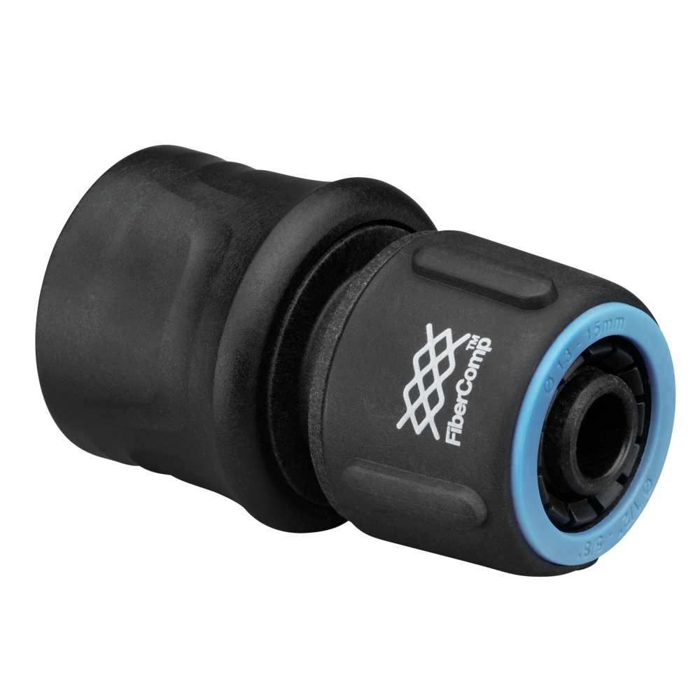 FiberComp tömlő gyorscsatlakozó, 19 mm (3/4") STOP