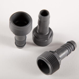 Flexibilis egyenes 3/4” KM