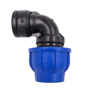 Gyk. Könyök 25xB3/4″ KÉK IDOM 16 bar