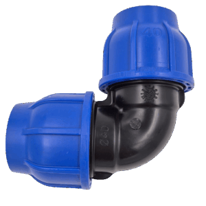 Gyk. Könyök 40×40 KÉK IDOM 16 bar