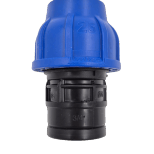 Gyk. Összekötő 25xB3/4″ KÉK IDOM 16 bar