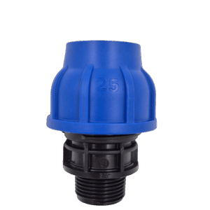 Gyk. Összekötő 25xK3/4” KÉK IDOM 16 bar