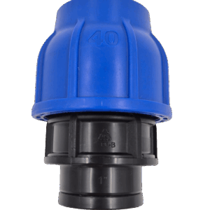 Gyk. Összekötő 40xB1″ KÉK IDOM 16 bar
