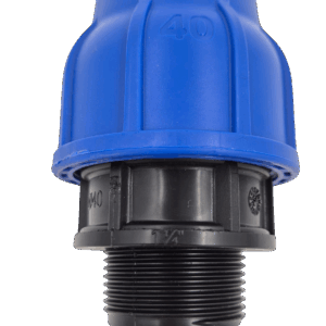 Gyk. Összekötő 40xK5/4” KÉK IDOM 16 bar