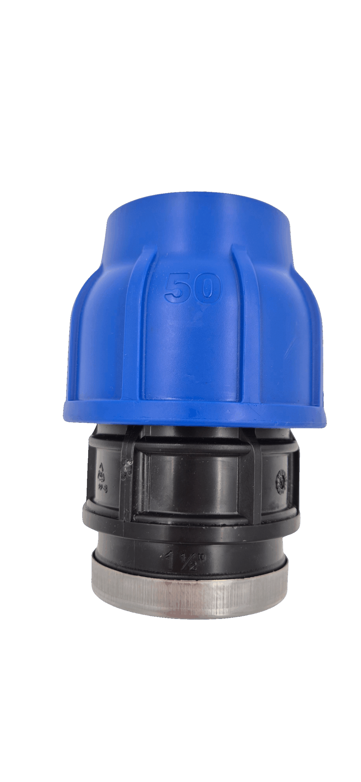 Gyk. Összekötő 50xB6/4" KÉK IDOM 16 bar