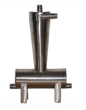 Hidrociklon 6/4" rozsdamentes homokleválasztó, 65-150 l/perc
