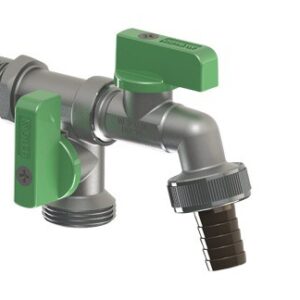 Kerti csap 1/2”-3/4″ ARCO NANO DUAL (zöld karos)