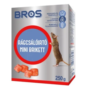 Paraffinos rágcsálóírtó blokk/kocka 100 g