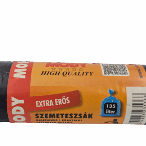 Szemetes zsák, 135 l, 10 db/csomag