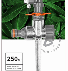 WHITE LINE locsoló, leszúrható, szekcionális, 24 m, fém