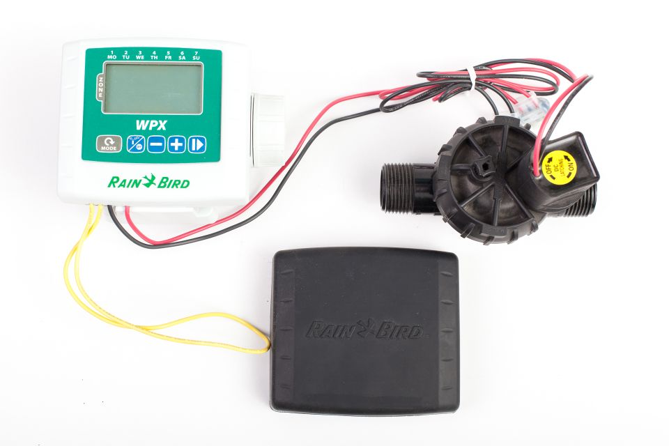 Elemes időkapcsoló nagy kijelzővel, 9V-os szolenoid vezérlésére, 1 körös