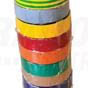 Szigetelőszalag 20 m színes, sárga